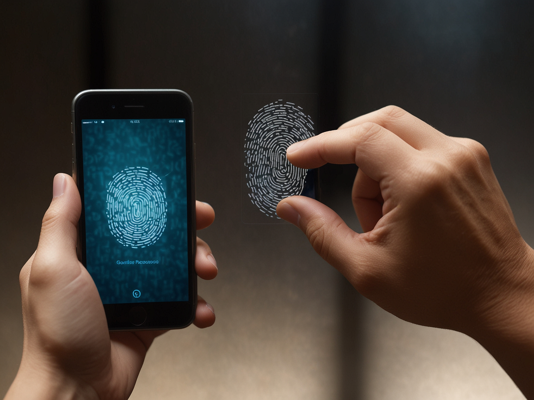 Secure login illustration